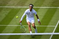Musetti in action in R1. (Source: Getty)
